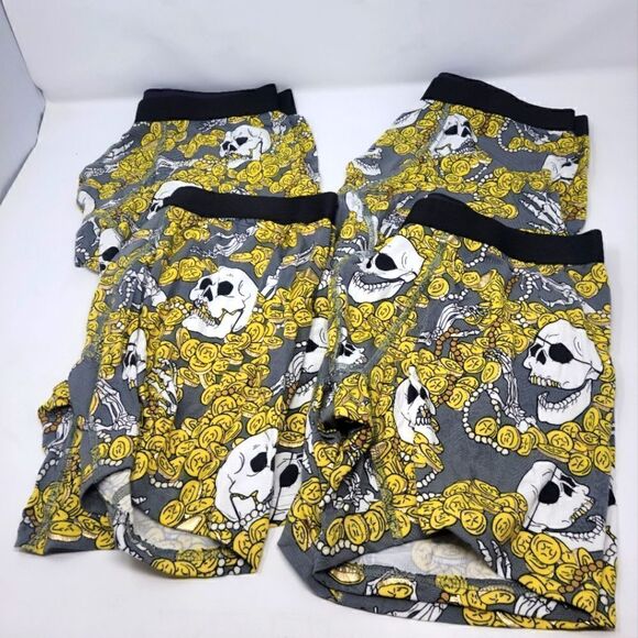NEW MeUndies Lot of 4 Boxer Briefs/trunks Underwear Mens Size Medium - Picture 1 of 3